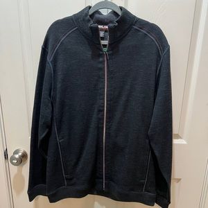 Kirkland Brand Full Zip cardigan sweater